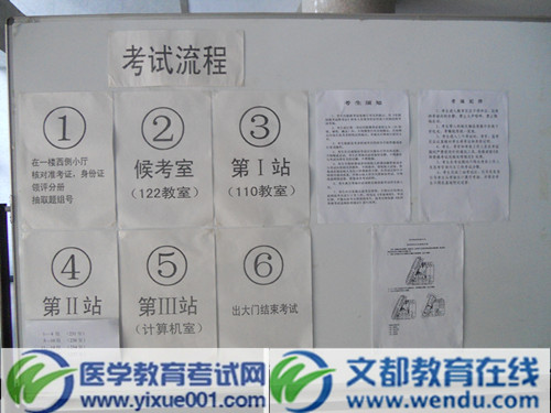 文都教育在线-2012年医师实践技能考试顺利开