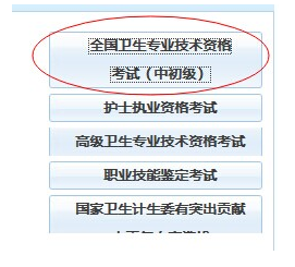 中国卫生人才网2015护师资格考试报名系统 卫