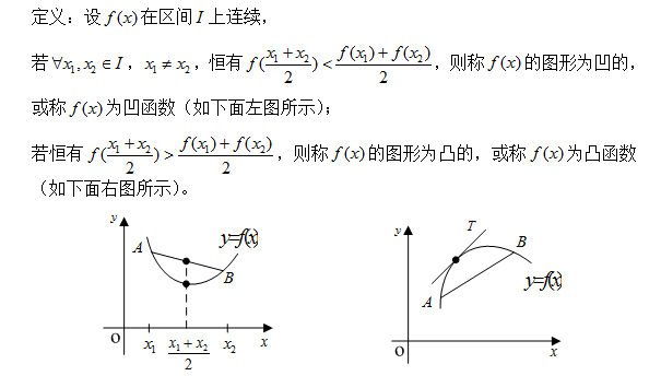 2018考研数学复习：曲线凹凸性基本性质分析